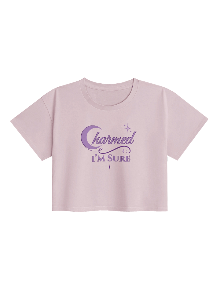 "Charmed I'm Sure"- Cropped Tee product image (1)