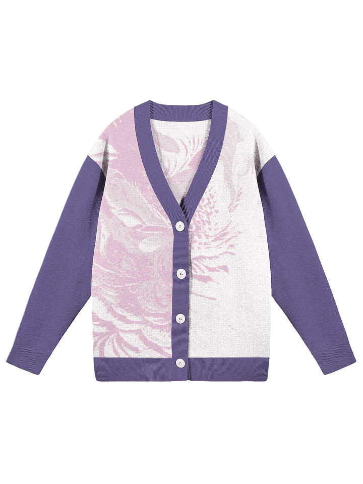 Purple Cardigan product image (1)