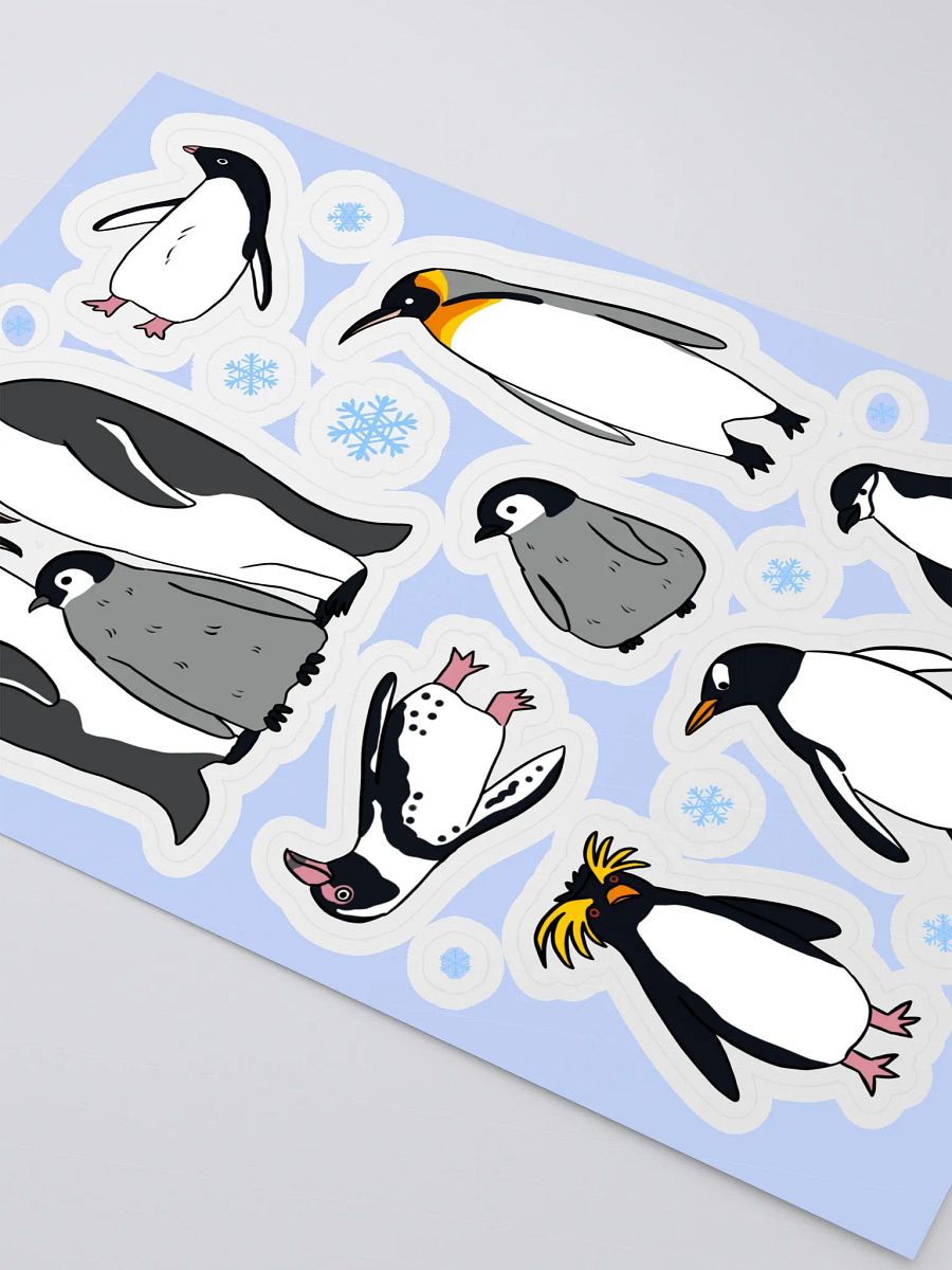 Penguin Parade Sticker Sheet product image (3)