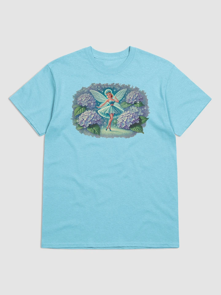 Enchanted Hydrangea Blue Fairy Basic T-Shirt by Gildan product image (26)