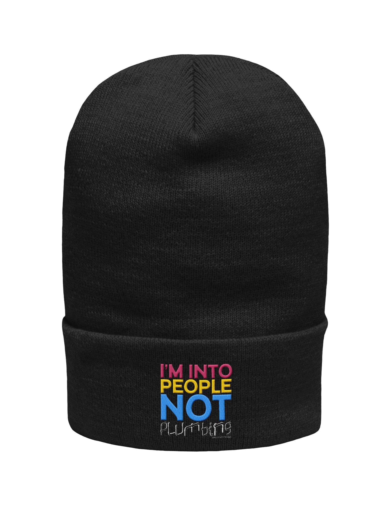 People Not Plumbing Knit Hat product image (1)