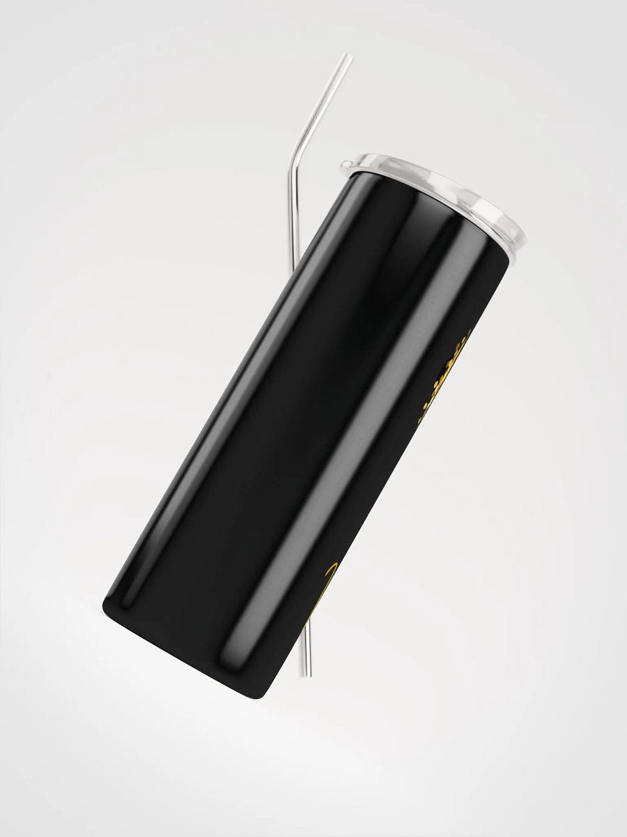 Golden Glitter Heart Be My Valentine Stainless Steel Tumbler: Sparkling Love product image (4)
