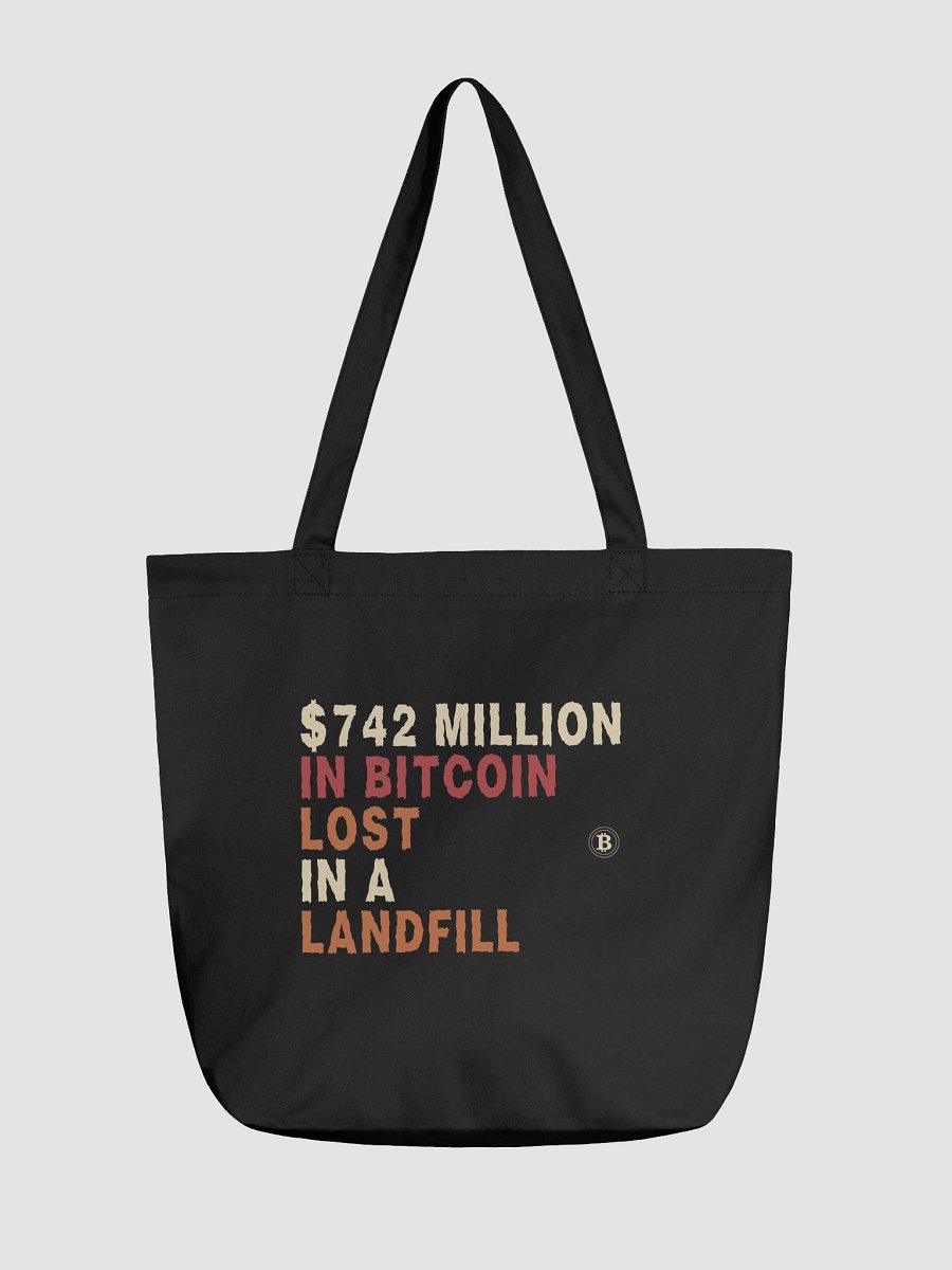 Bitcoin Landfill Loss Eco Tote product image (1)
