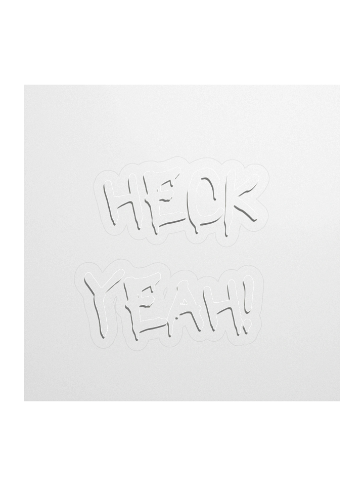 Double-Lined B Kiss-Cut Stickers product image (1)