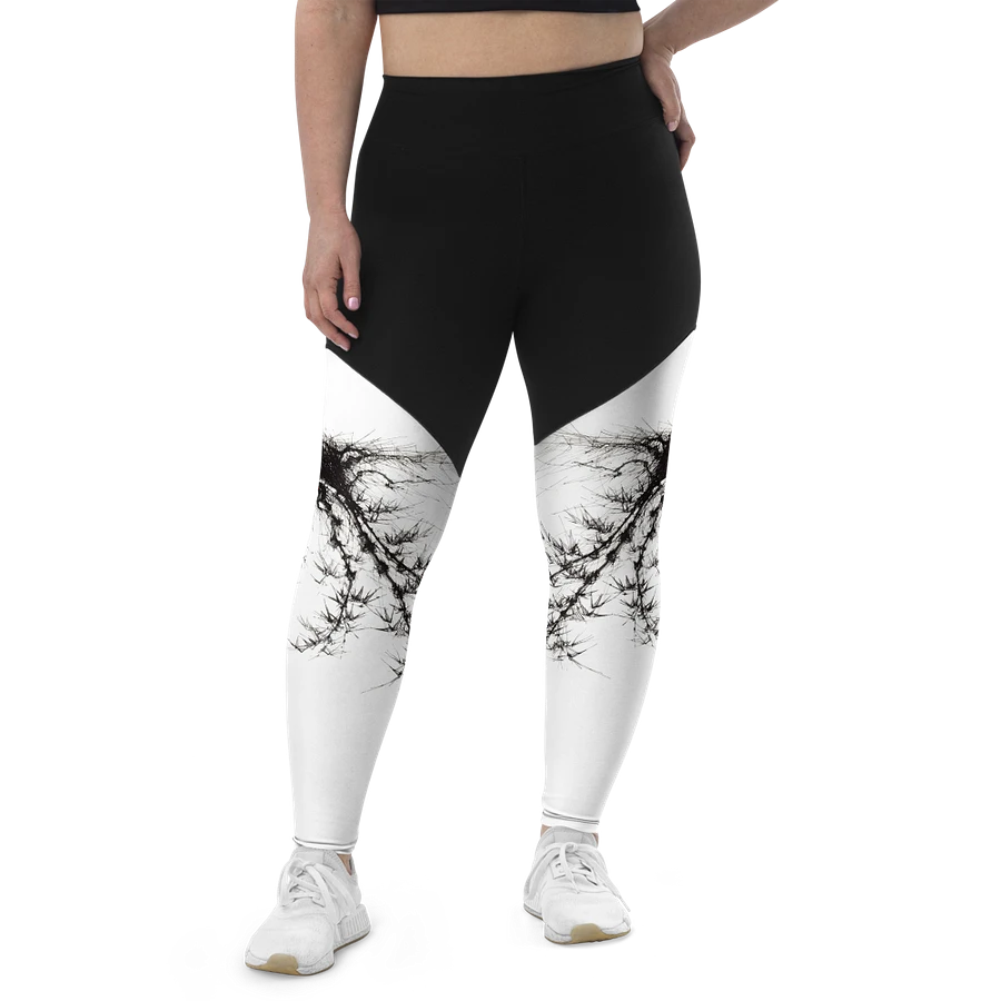 Bamboo Root All-Over Print Sports Leggings product image (27)