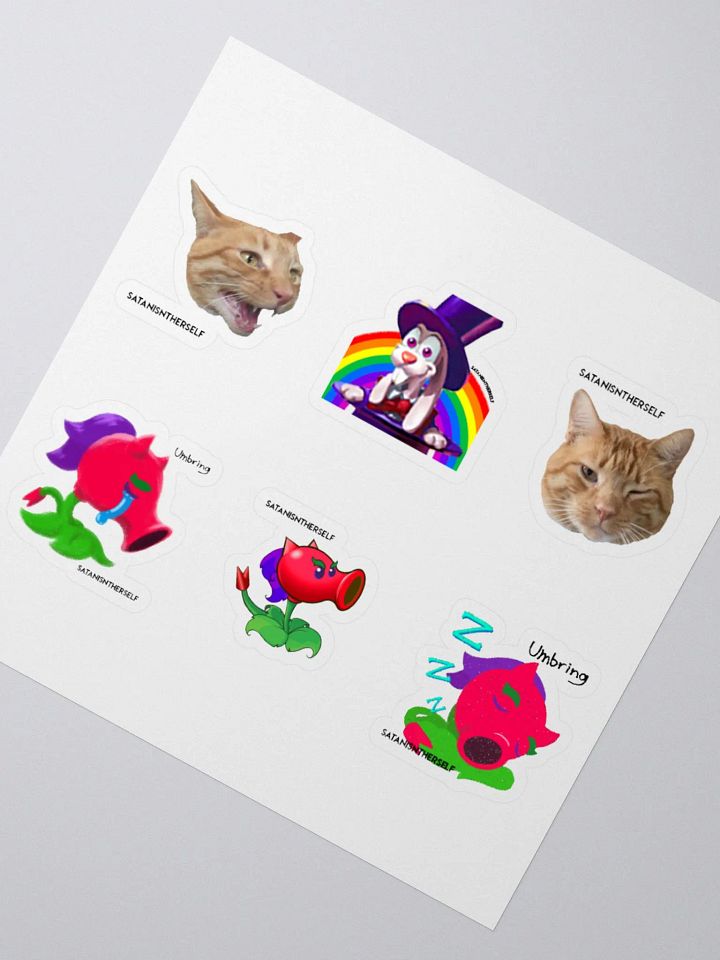 SatanHerself Miscellaneous Stickers product image (2)