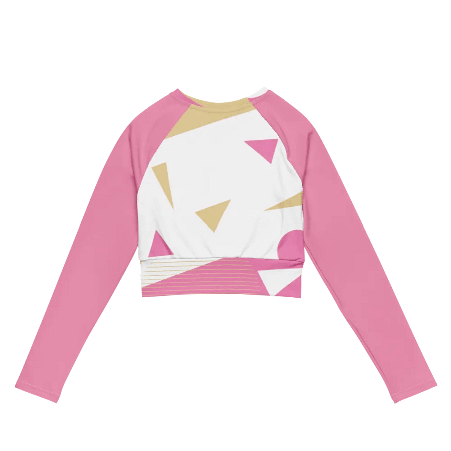 Golden Horizon Cropped Rash Guard product image (4)