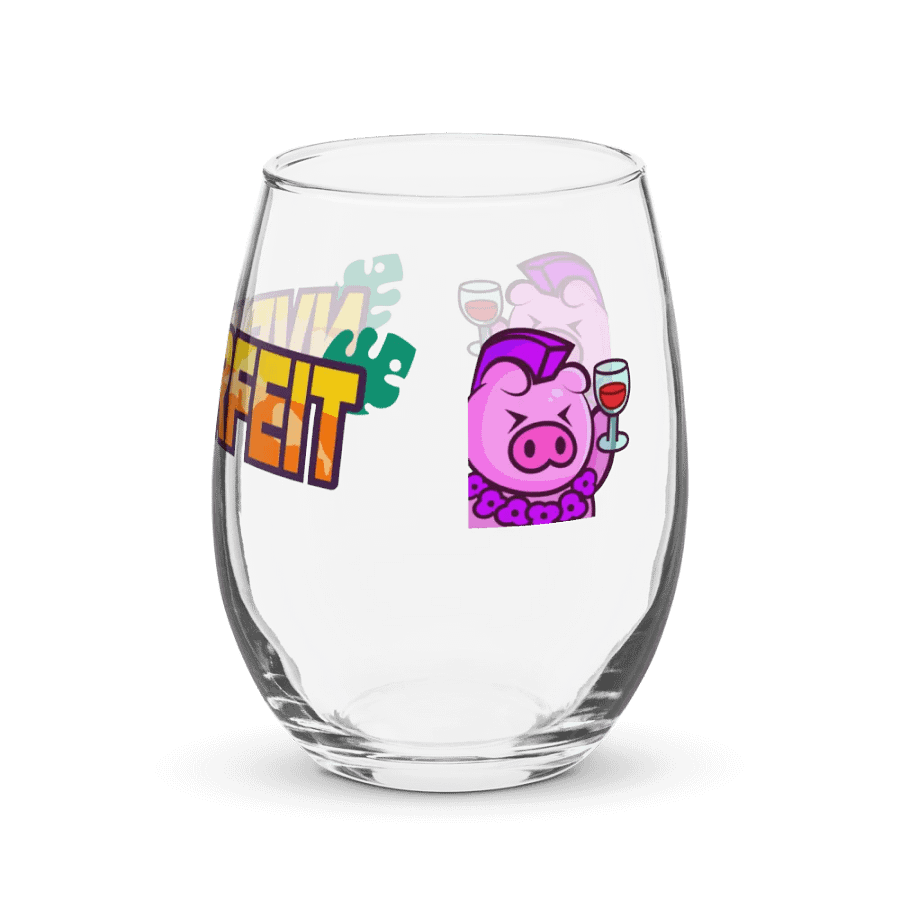 Aloha wine glass product image (3)