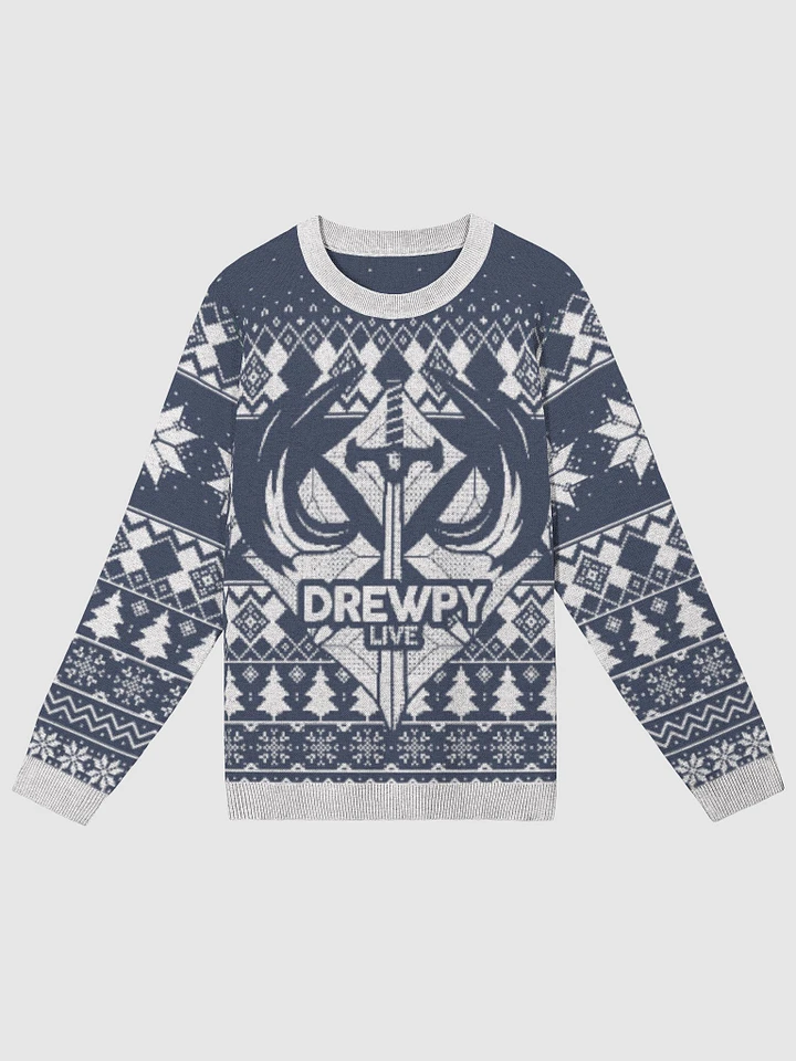 A Very Drewpy Christmas Ugly Sweater (Large Logo) product image (4)