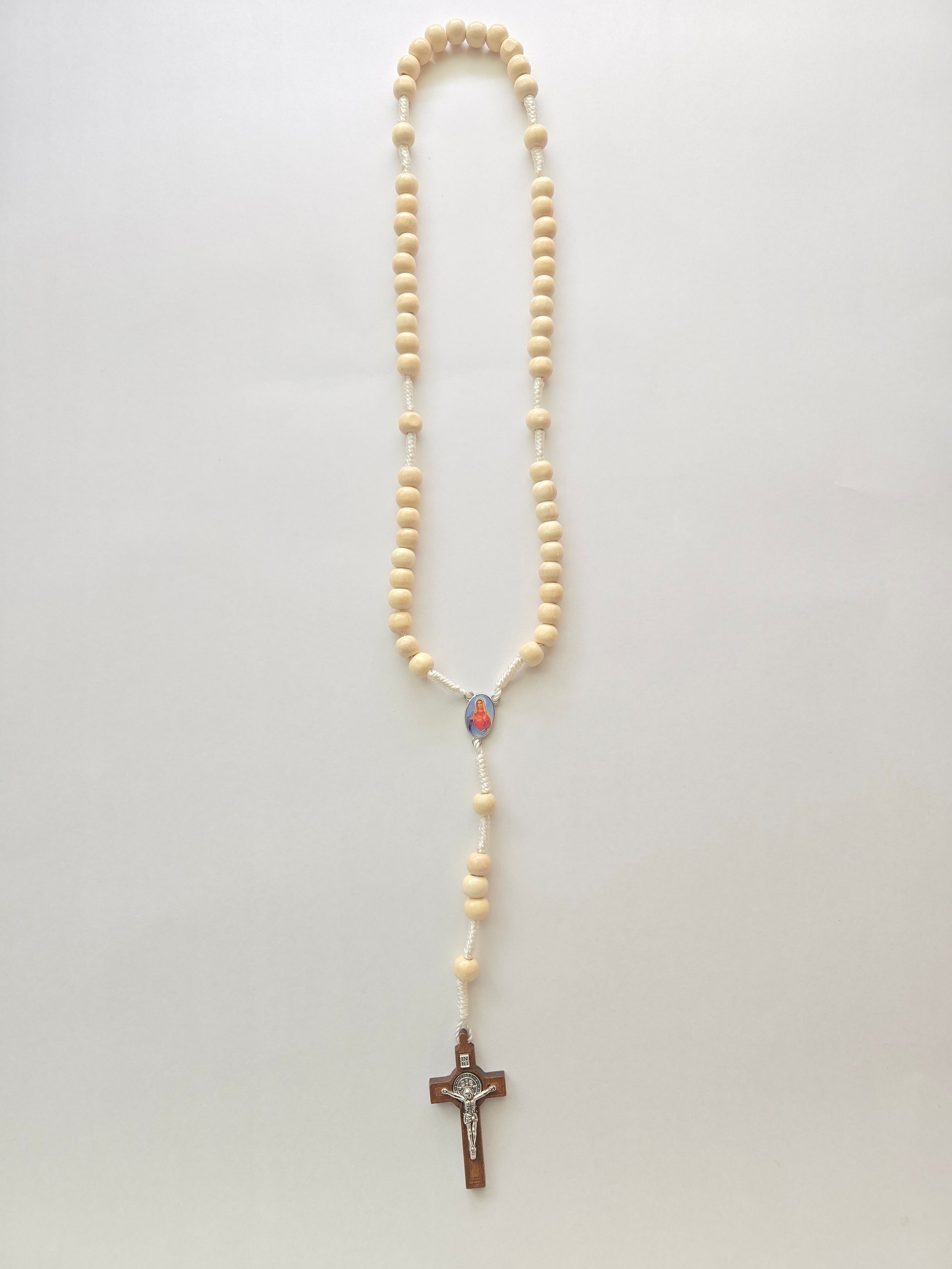 Immaculate Heart Rosary with St. Benedict Crucifix product image (3)