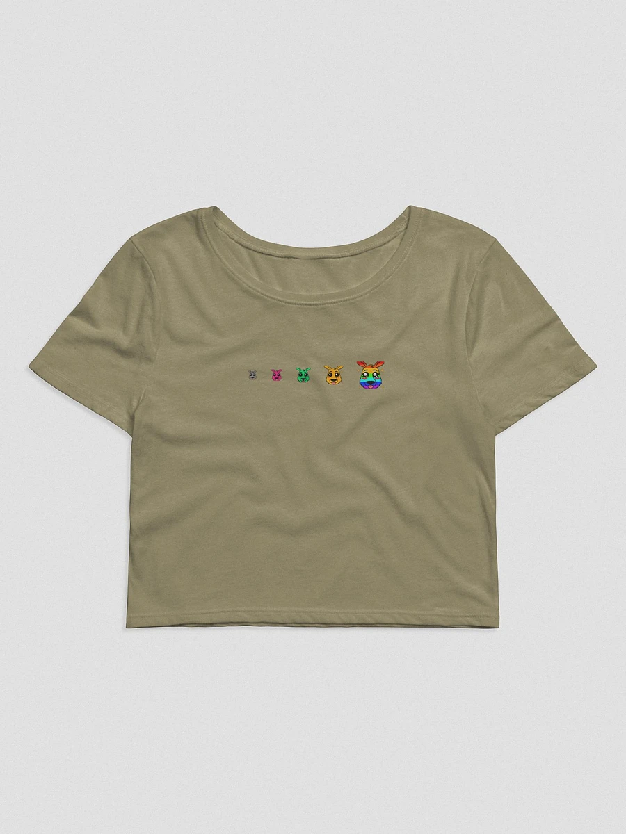 TiaLaughs Rainbow Roo Badges Crop Top product image (12)