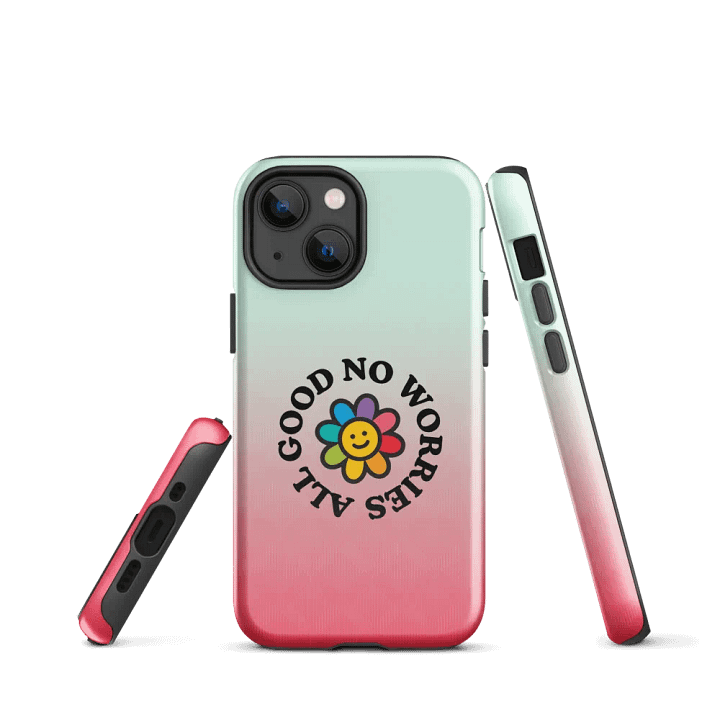 All Good Circle Tough iPhone Case product image (1)