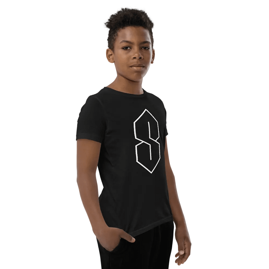 White S Youth T-Shirt product image (9)