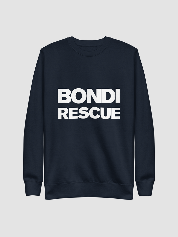 Classic Bondi Rescue Unisex Premium Sweatshirt Alternate Logo product image (2)