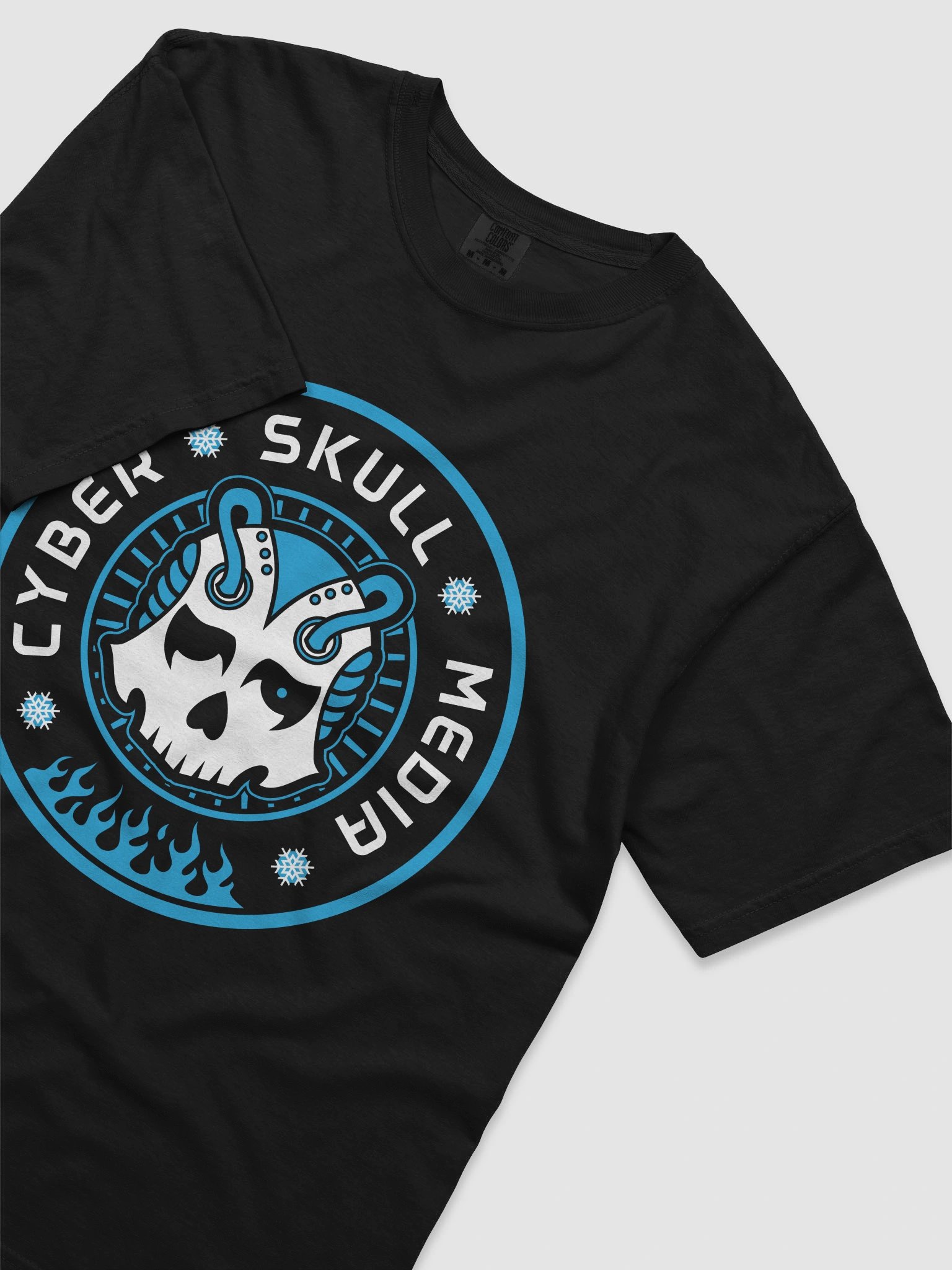 Cyber Skull Media Winter 2025 Logo Tee (Premium) product image (5)