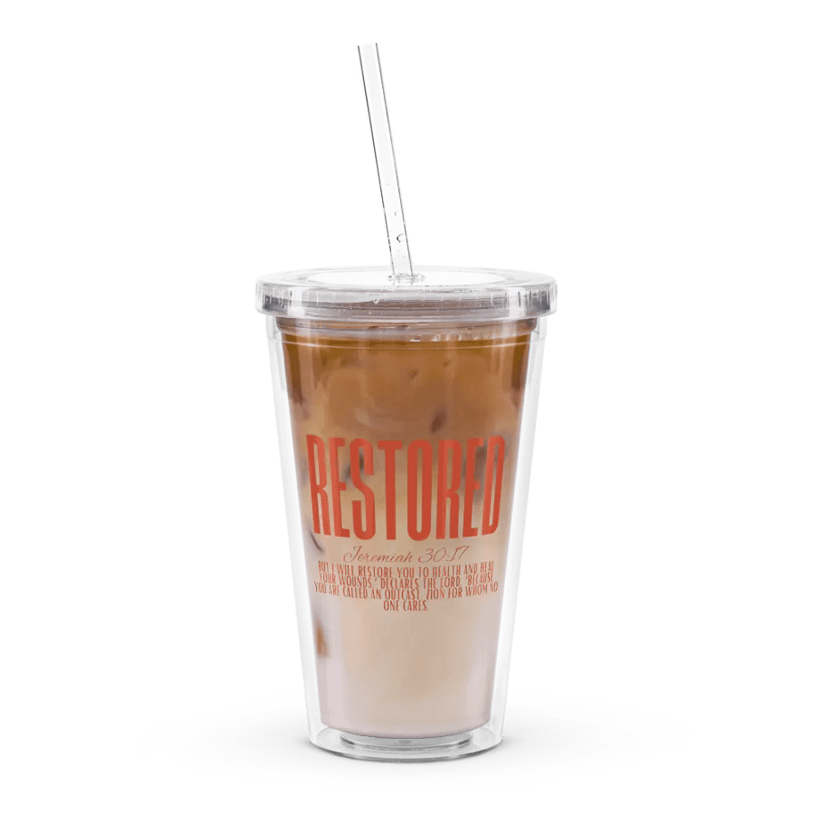 RESTORED- Jeremiah 30:17 Tumbler product image (8)