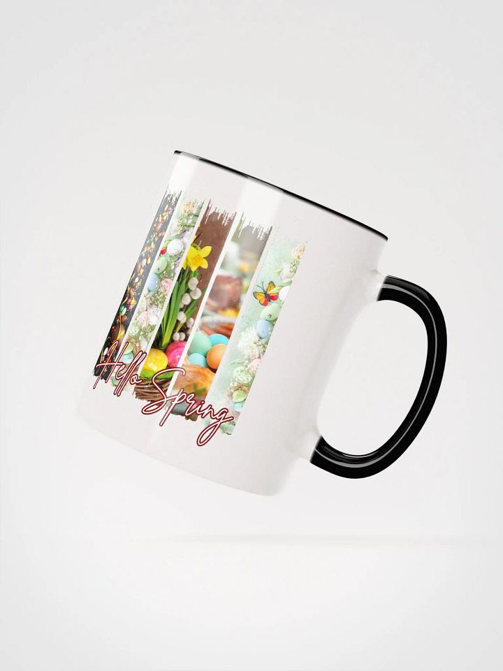Hello Spring Brush Stroke Ceramic Mug product image (2)