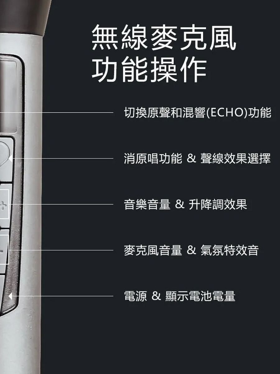 【金點Happy99】KTV電視麥克風 product image (6)