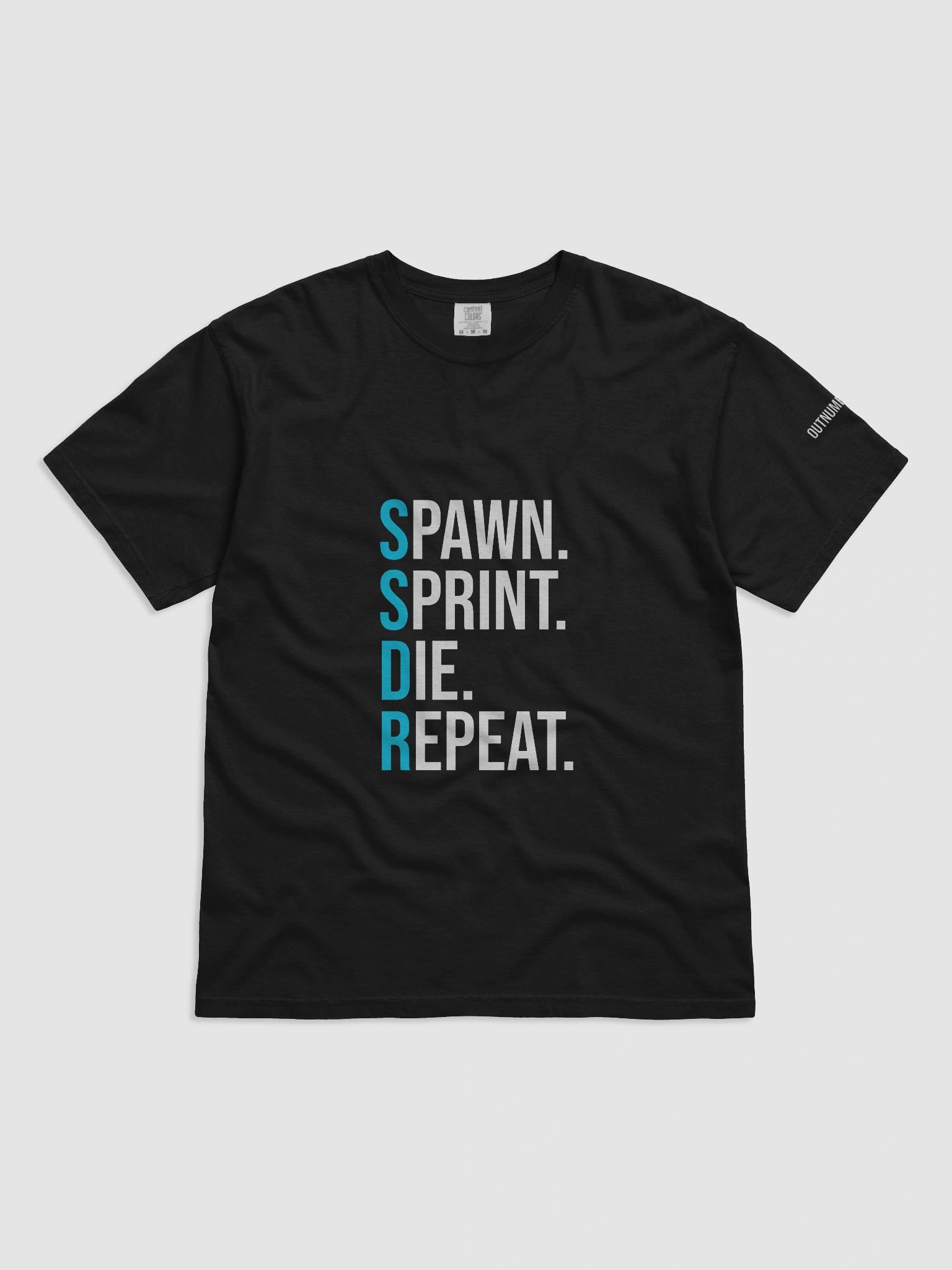 Spawn. Sprint. Die. Repeat. Men's Tee. product image (1)