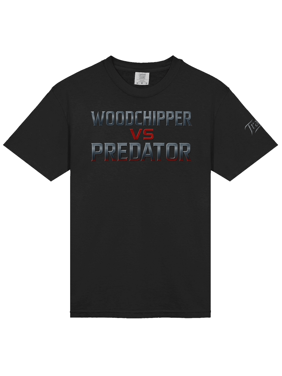 Woodchipper VS Predator (Heavyweight Tee) product image (3)