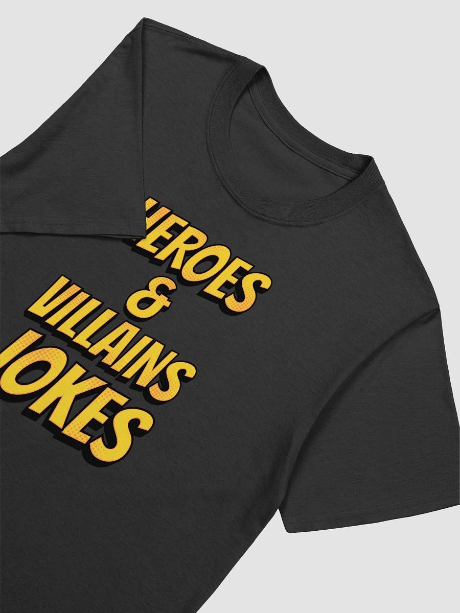 HEROES AND VILLAINS JOKES T-SHIRT product image (14)
