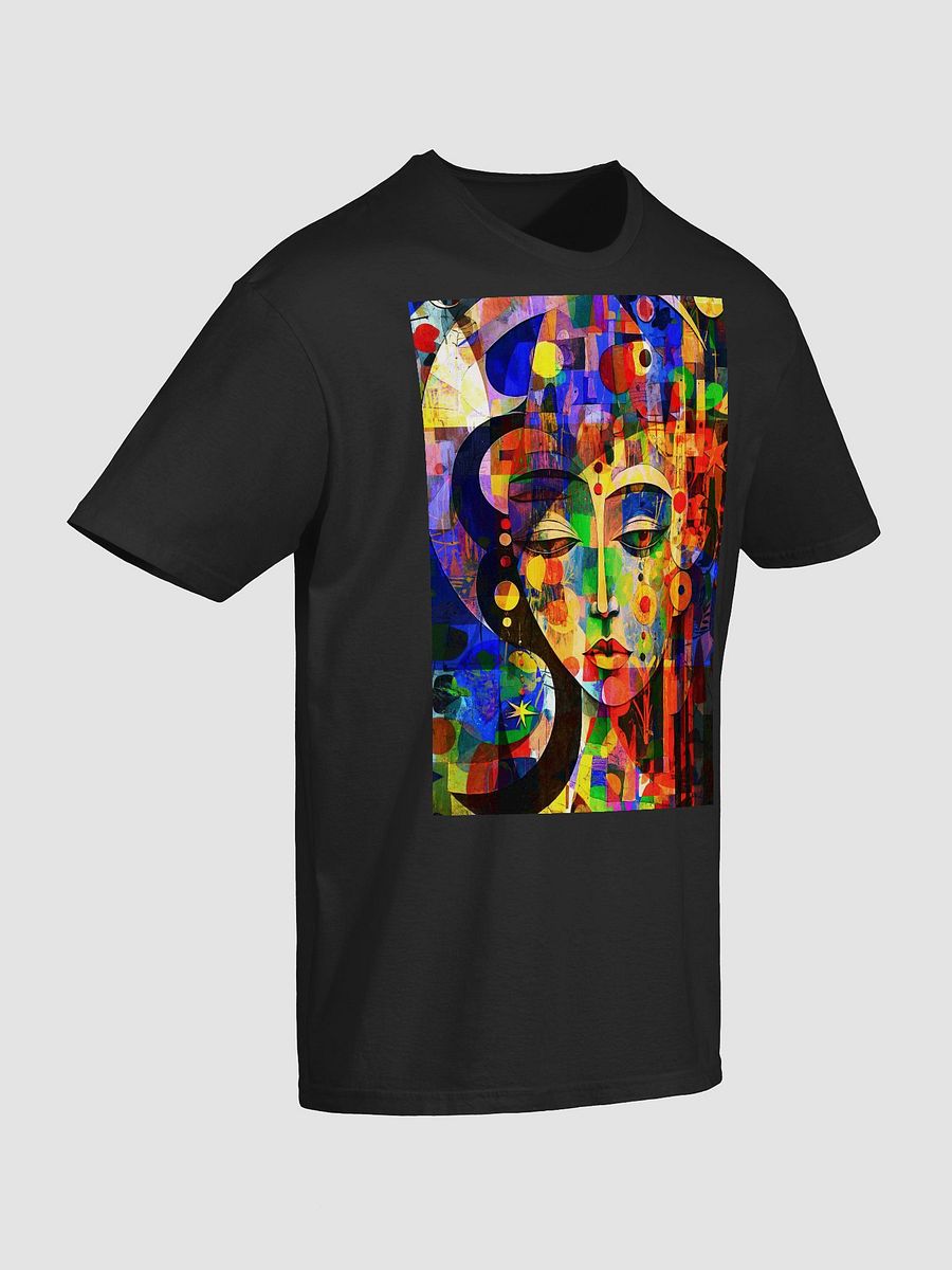 Vibrant Fragmented Face T-Shirt product image (10)