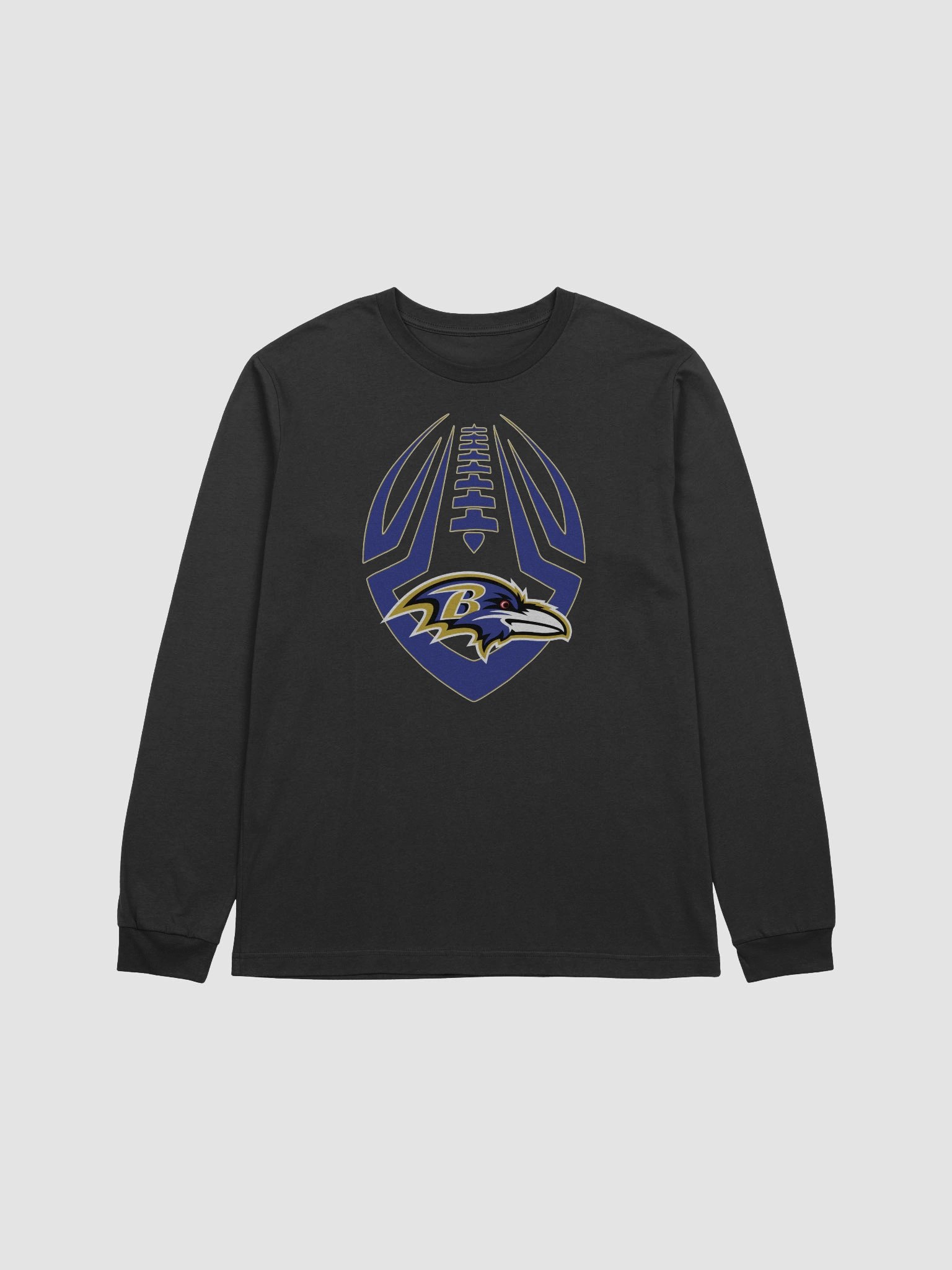 RAVENS - Tribal Football Long Sleeve Tee product image (1)