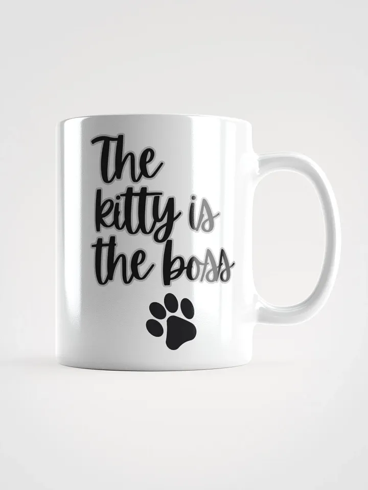 The kitty is the boss (mug) product image (2)