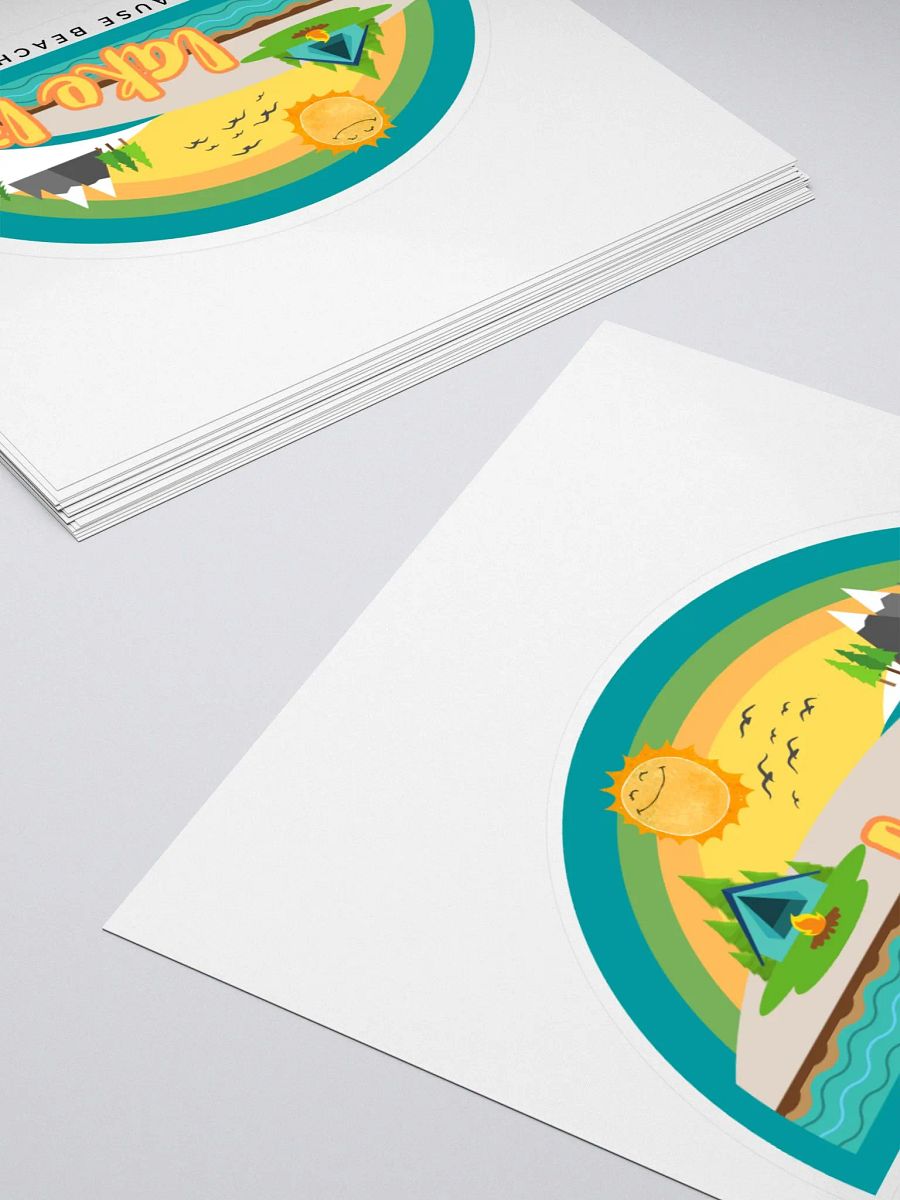 Lake & Beaches Sticker product image (4)