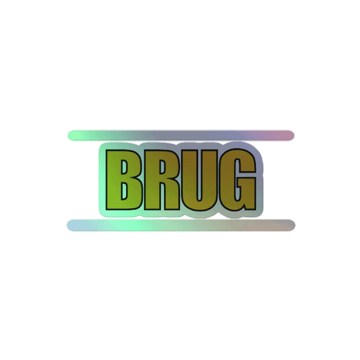 BRUG sticker product image (2)