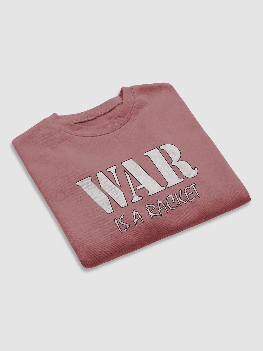 War Is A Racket - Bella+Canvas Women's Fleece Crop Sweatshirt product image (4)