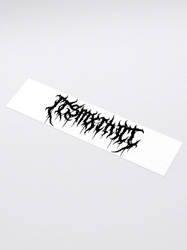 Brutal Logo Kiss Cut Sticker product image (1)
