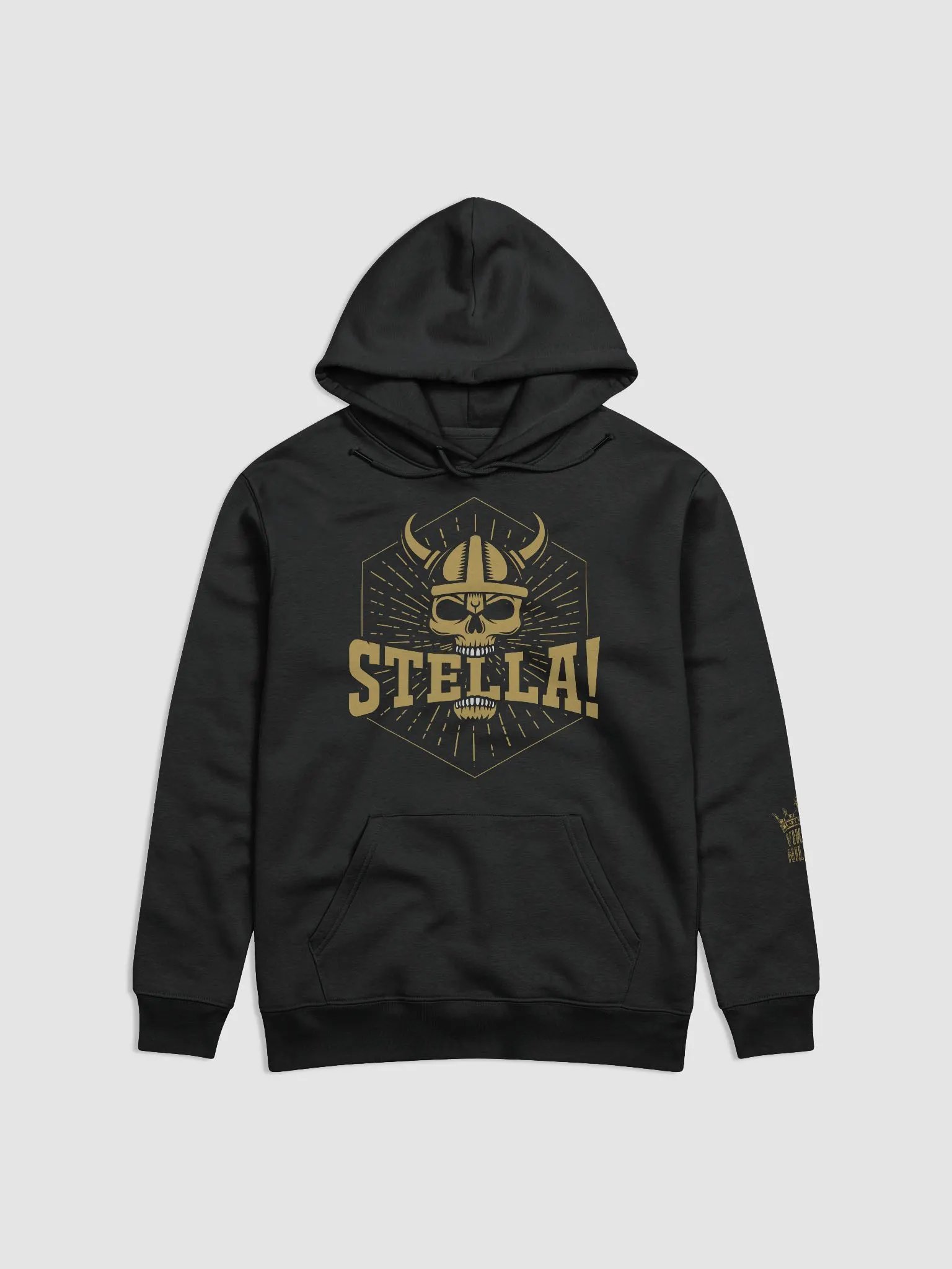 STELLA! (Yellow) Hoodie - Black product image (1)