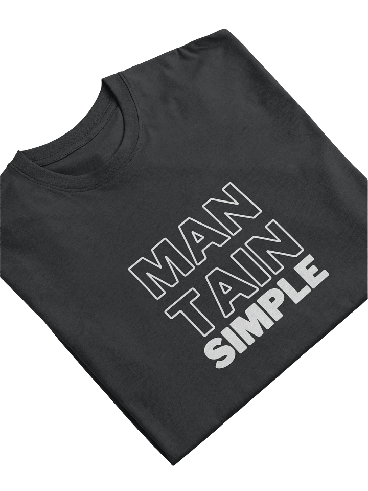 MANTAIN Bold Cotton Tee product image (2)