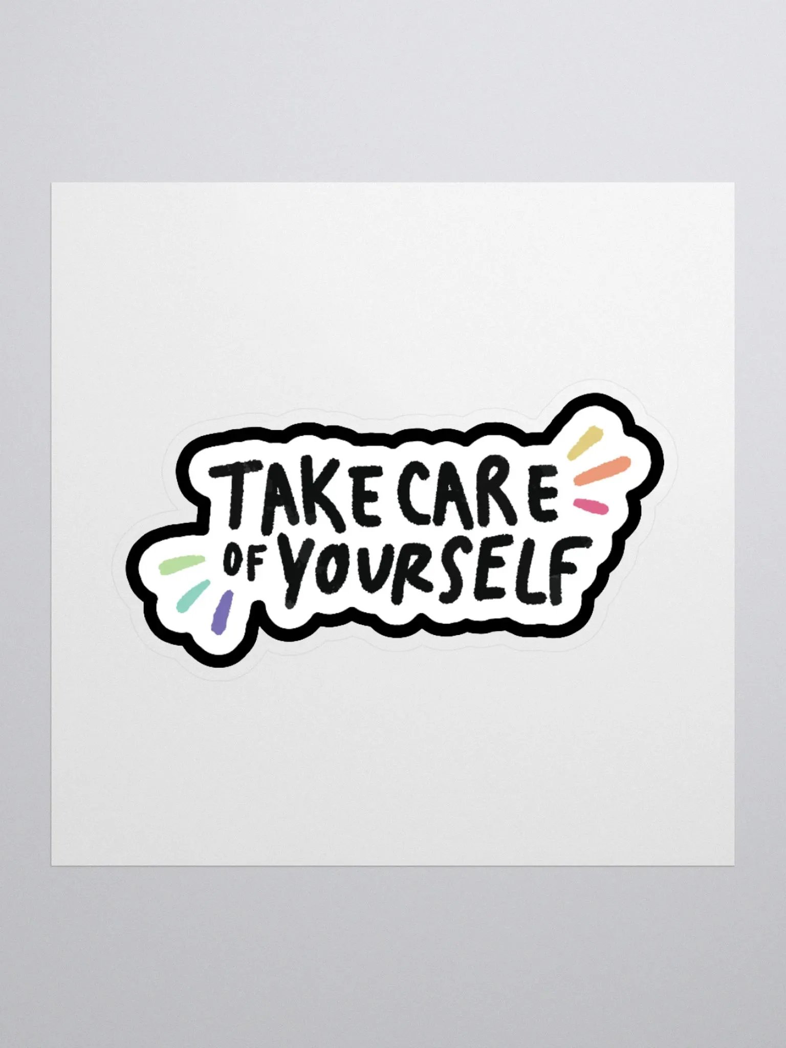 Take Care of Yourself Sticker product image (3)