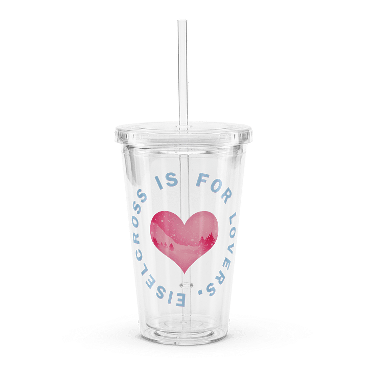 Eiselcross Is For Lovers - Clear Plastic Tumbler product image (1)