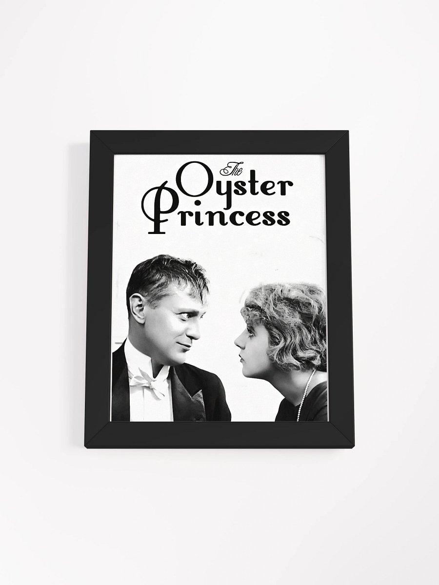 The Oyster Princess - Framed Matte Poster product image (2)