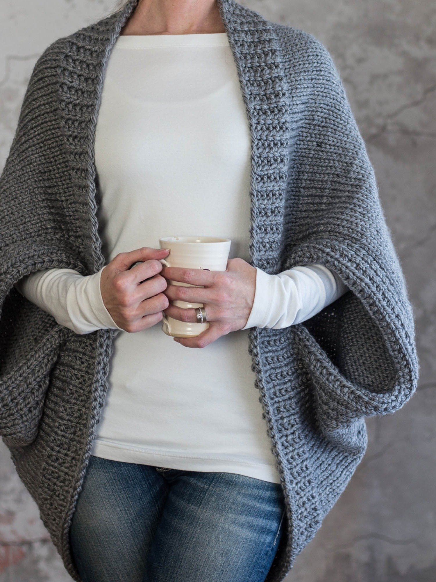 Easy Knitted Shrug Pattern - Glamorous product image (1)