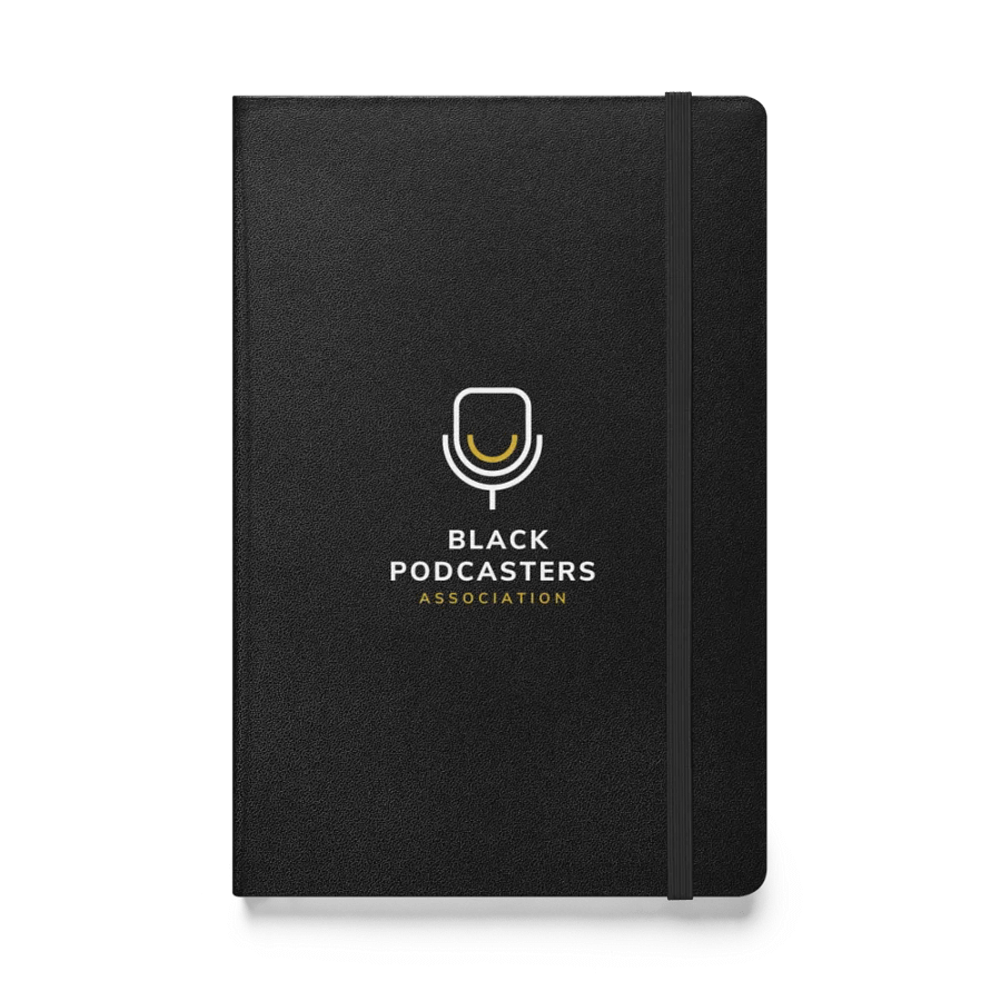 Black Podcasters Association Hardcover Notebook product image (1)