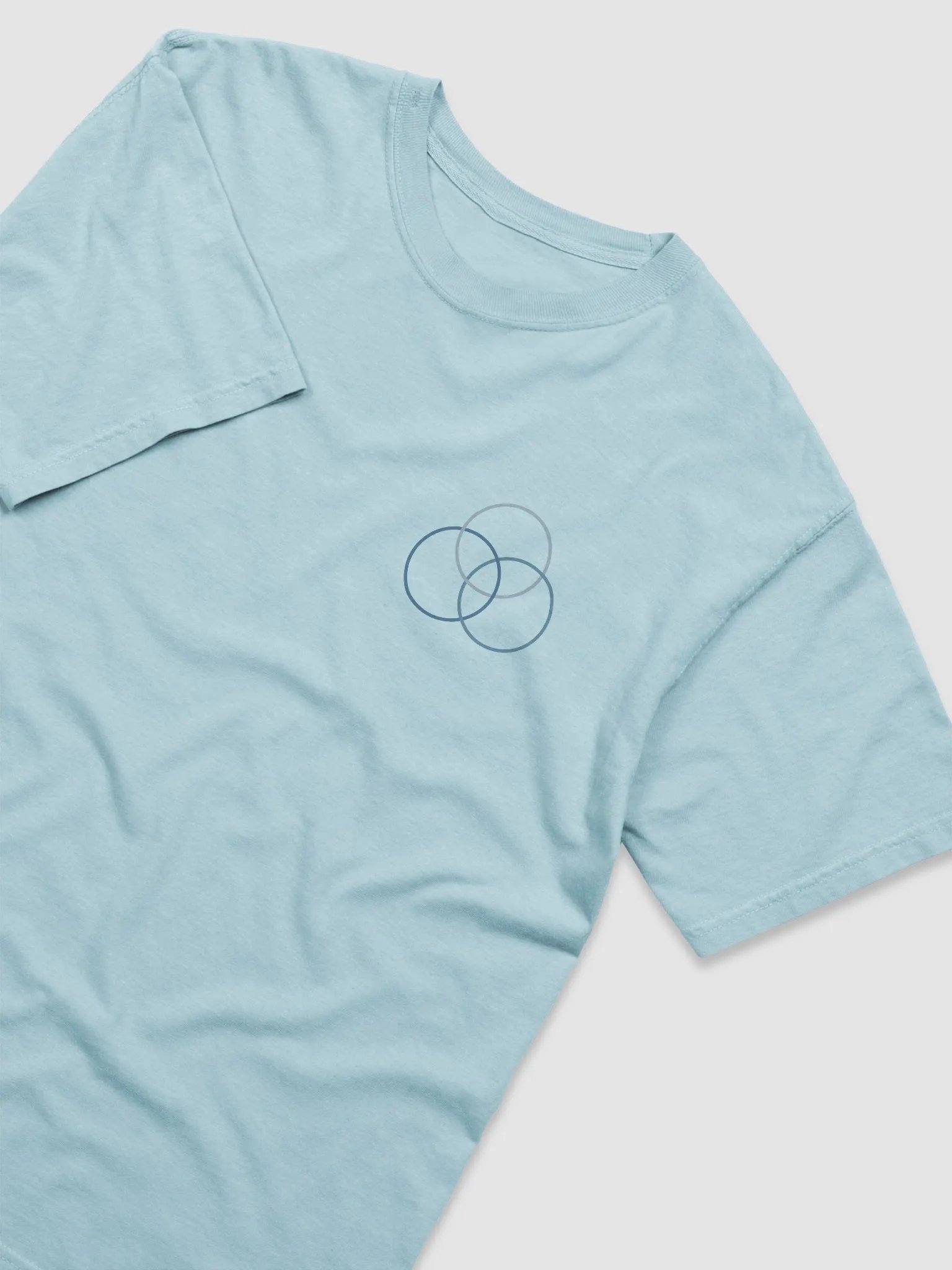 Kalkstein Chiropractic Comfort Colors Blue Logo Tee product image (21)