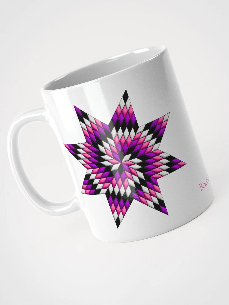 Star Quilt White Mug product image (3)