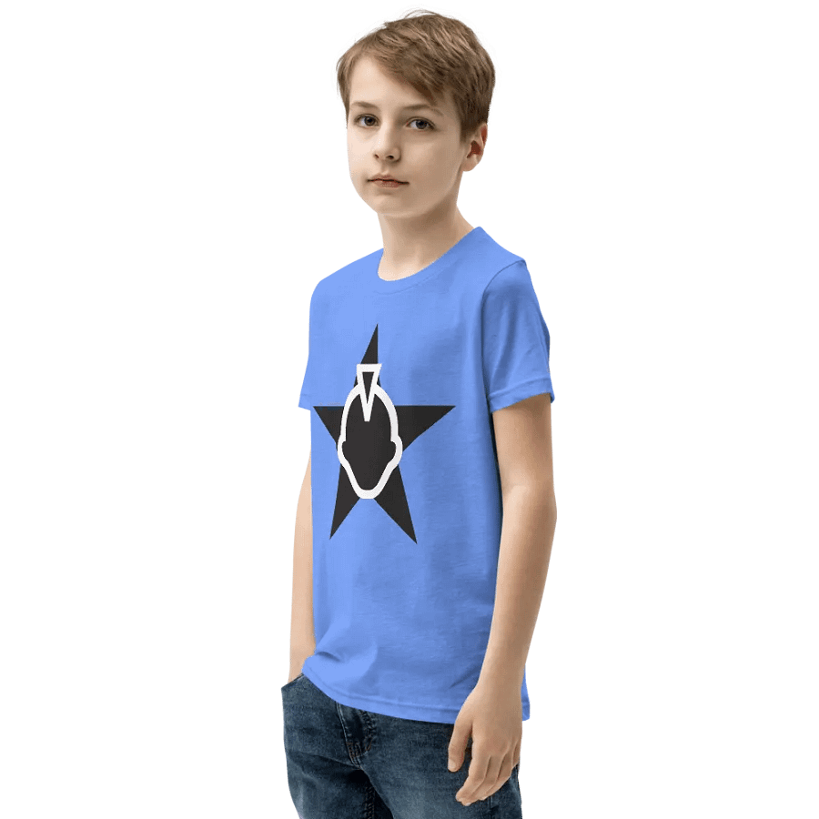 Youth Flipside Star Classic Cotton T-Shirt product image (20)