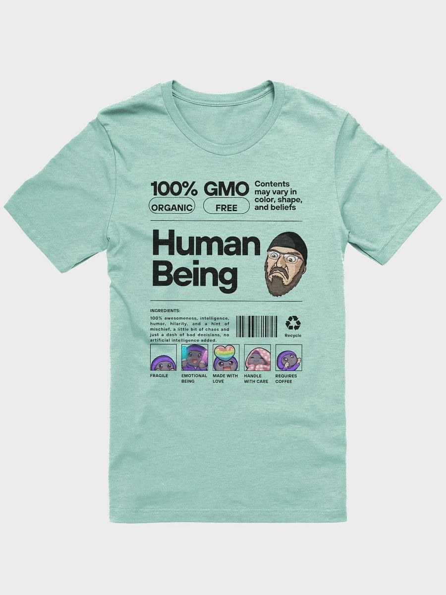 Human Label Supersoft Canvas T-Shirt - Light product image (1)