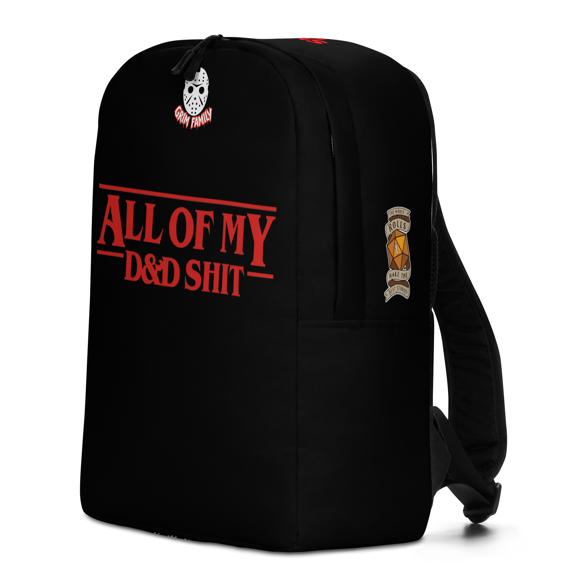 ALL OF MY D&D SHIT – GRIMFAM ADVENTURER BAG product image (2)