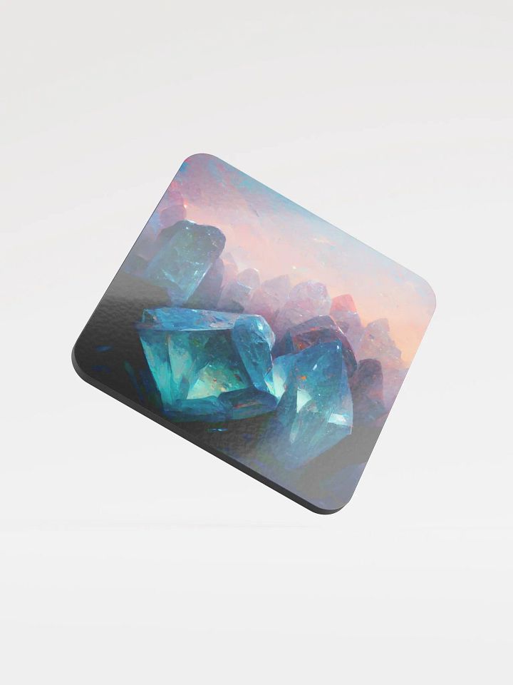 Mystic Blue Crystal Coaster product image (1)