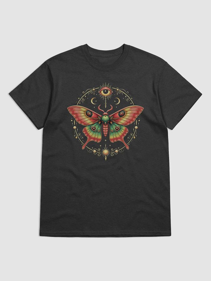 Mystical Moth with Third Eye and Celestial Symbols product image (2)