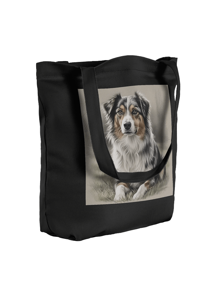 Australian Shepherd Pencil Sketch 2 Tote Bag product image (2)