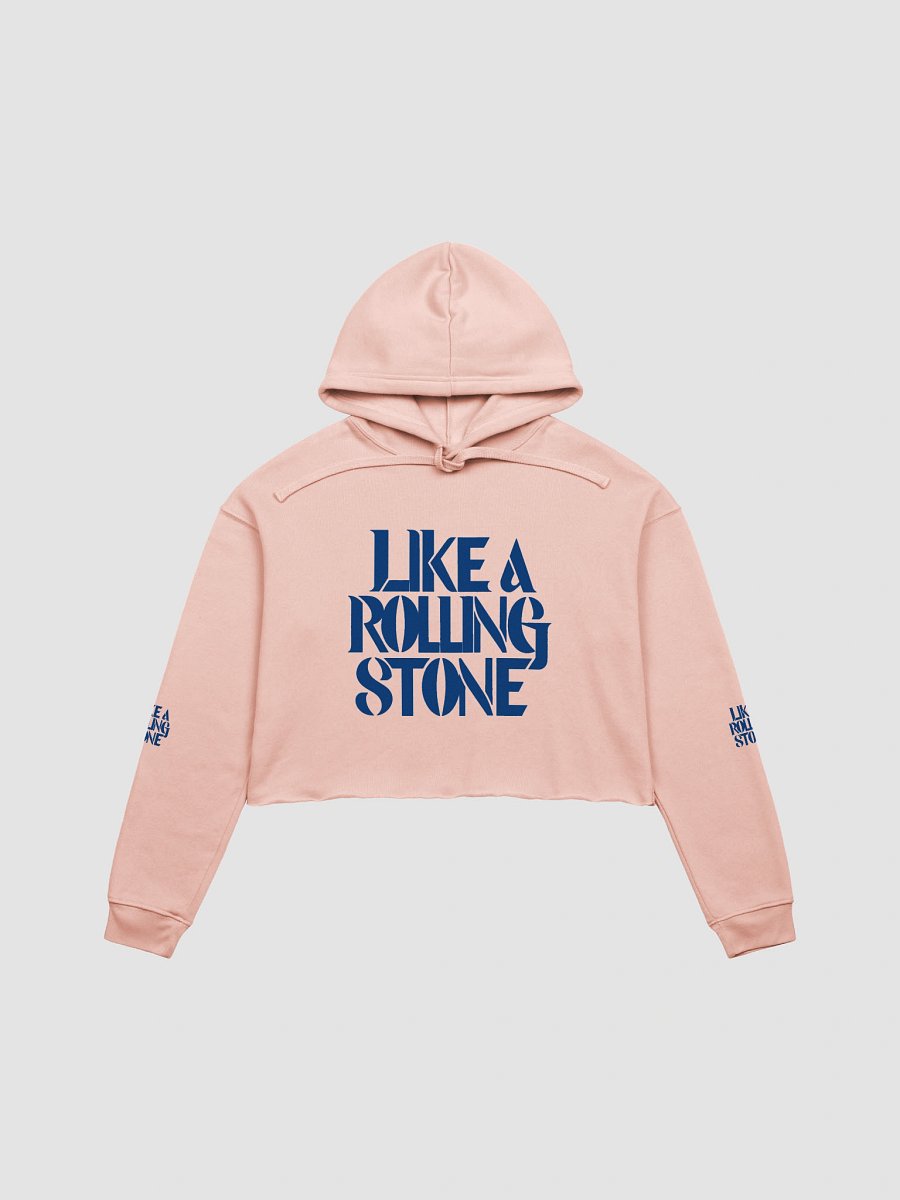 Stylish Like a Rolling Stone Crop Hoodie product image (1)