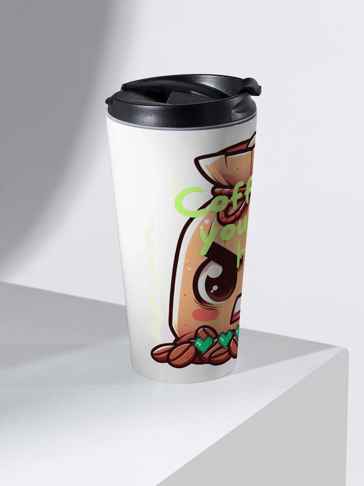 coffee or death travel mug product image (2)