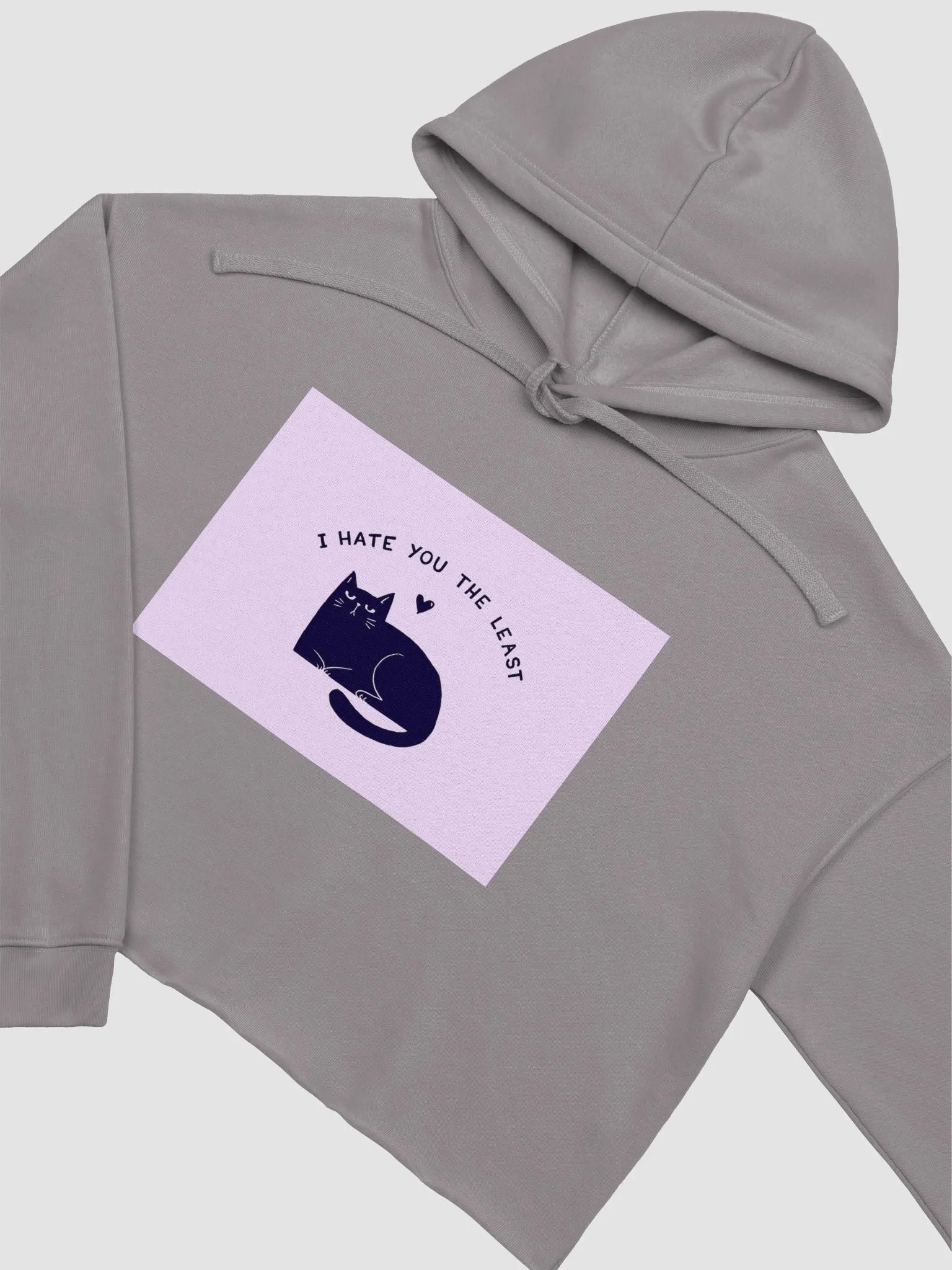 I Hate You The Least - Cropped Hoodie product image (26)